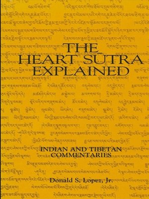cover image of The Heart Sūtra Explained